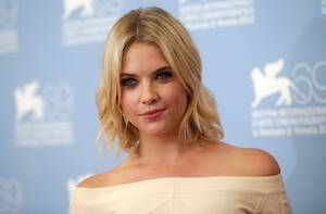 Ashley Benson Porn Bondage - Ashley Benson promotes racy R-rated film with threesome scene in Seventeen  Magazine