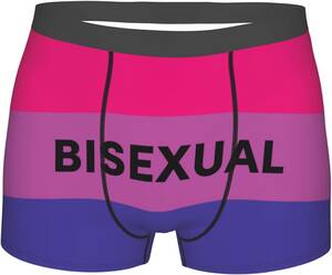 Bisexual Porn Underwear - Amazon.com: DONGFANGZHAN Men'S Boxer Briefs Fashion Bisexual Pride Flag  Symbol Print Breathable Man Classic Underwear Black : Clothing, Shoes &  Jewelry