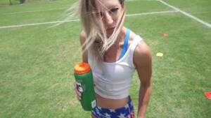 coach handjob - Lora gives Soccer Coach a very Public Handjob - Pornhub.com