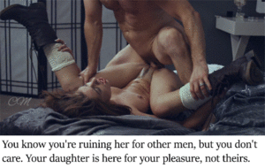 Captioned Taboo Sex - My Taboo Â» 1,591 Incest Captioned Gifs!