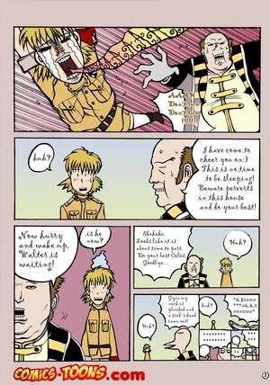 Alucard Gay Porn - Hellsing gay porn - Crimson walter victoria hellsing at sex comics jpg  701x1000