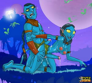 Avatar Shemale Porn Movie - Shemale Neytiri from Avatar movie â€“ Tranny Na'vi - Futanari Sex Cartoon
