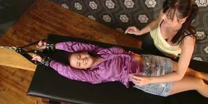 Marketa Secretary - Secretary Marketa is tickled on the Rack - Tnaflix.com