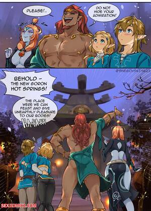 naked cartoon zelda - âœ…ï¸ Porn comic Zeldas Double Date. Chapter 1. The Legend of Zelda.  SNEGOVSKI. Sex comic two couples went âœ…ï¸ | | Porn comics hentai adult only  | wporncomics.com
