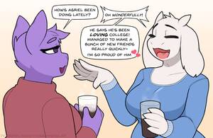 Aerial Porn Undertale - Asriel In College comic porn | HD Porn Comics