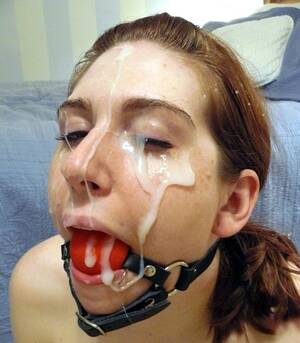 ballgag - Ballgag Facial Porn Pic - EPORNER