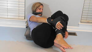 Duct Tape Humiliated - BoundHub - Black Duct Tape Bound