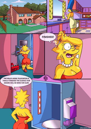 cartoon porn futurama crossover - The Simpsons Into the Multiverse Porn comic, Rule 34 comic, Cartoon porn  comic - GOLDENCOMICS