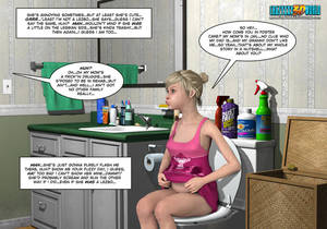 hermaphrodite toon sex - Toon teen hermaphrodite girl's cock gets stiff while - Picture 5. Enter  Crazy XXX ...