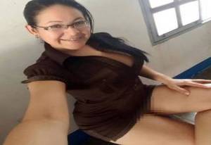 Colombian Teacher Porn - a colombian teacher poses in photos she sent her students