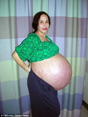 Mother Belly Porn - Suleman hit the headlines in 2009 when pictures of her pregnant belly  circulated online. But