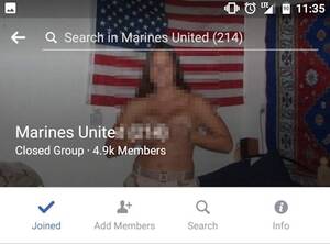 Group Revenge Porn - Military women plead with Facebook to address the continued spread of revenge  porn