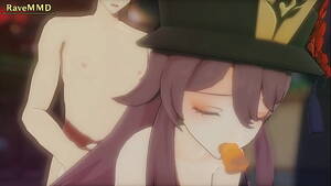 hu hentai - Hu Tao gets Double Penetrated - Hentai Porn Video