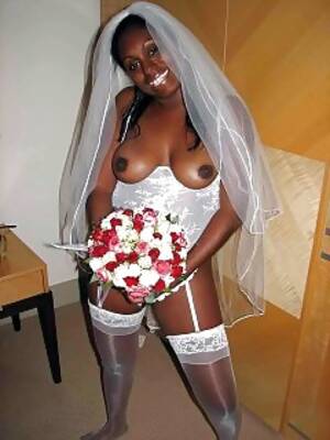 black wife naked bride - Ebony Wedding Porn Pics and Naked Black Girls