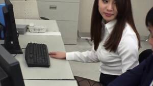 computer japanese porn - Beautiful Japanese Office Lady - EPORNER