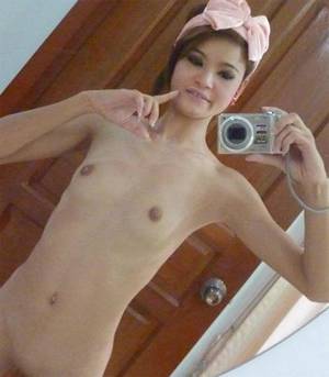 asian small tits selfies - tiny tits selfie