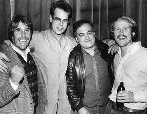 Family Fun Happy Days Porn - Happy Days meets The Blues Brothers - Henry Winkler, Dan Aykroyd, John  Belushi and Ron Howard I assume, from Belushi's hair, that this was around  the time ...
