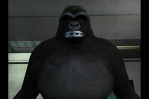 all cartoon ape sex tubes - Gorilla monste rapes young scientist