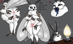 Moth Anthro Porn - Rule 34 - 1boy animal genitalia antennae anthro anus big ass black eyes  femboy furry humanoid insect boy insect humanoid lamp male male only moth  moth boy phantomas(artist) solo white fur wide