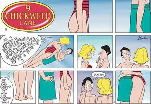 chick lane cartoon porn - The Unbearable, Insufferable Horniness of 9 Chickweed Lane, a Comic Strip  for Pretentious Perverts â€” Nathan Rabin's Happy Place