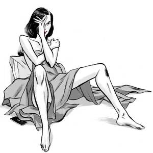 70s porn scetch - Credit Jillian Tamaki