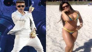 Beach Sleeping Porn - Brazilian model filming Justin Bieber sleeping may be a porn star - India  Today