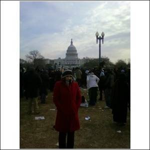 Marcy Cobb Porn - Marcy in front of Capitol.
