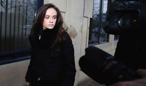 Broken Camera Black Girlfriend - Stacey Flounders facing the cameras