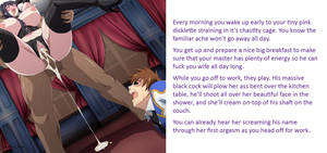 Hentai Porn Cuckold - Cuckold Sissy Captions â€“ A Day in the Life