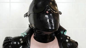 latex mask handjob - Mask Gay Porn Videos