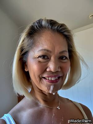 glamour facial amateur - Porn image of woman sweat long hair amateur bukkake facial blonde created  by AI