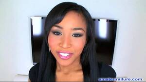 amateur allure black - Adorable Ebony Teen Licks & Sucks Cock, Then Jerks a Creamy Load Into Her  Mouth - XVIDEOS.COM