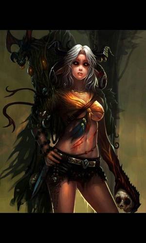 demonic amanda stretches - Girl 2