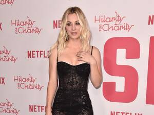 Big Sex Kaley Cuoco - Big Bang Theory' Star Kaley Cuoco Wore a See-Through Lace Dress and Fans'  Jaws Are on the Floor