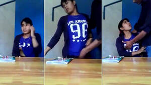 Indian Teacher - Leaked Desi MMS! lewd Indian teacher fucking his sexy student in classroom  | AREA51.PORN