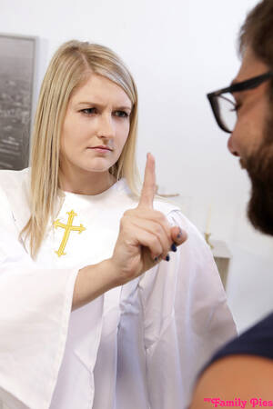 Choir Porn - Blonde girl Haley Reed fucks her stepbrother in the middle of choir  practice - NakedPics