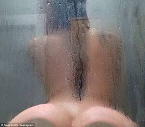 Britney Smith Porn - Sam Smith shocks fans by posting explicit snap of unnown naked woman's wet  buttocks on Instagram | Daily Mail Online