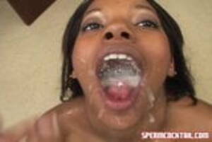 ebony gokkun - Beautiful ebony cum swallow gokkun | xHamster