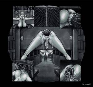 extreme anal bdsm art - Ass Gaping Bdsm Drawings | BDSM Fetish