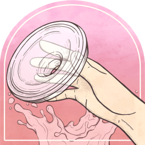 Breastfeeding Porn Gif Tiny Tit Mom - Silicone Milk Collection Cups | Legendairy Milk