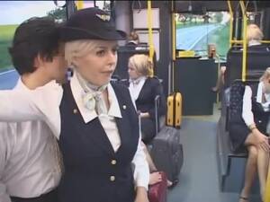 big tit handjob milf flying giz - Unsuspecting Big Boob Flight Attendant Jerks Off Man in Public - HandjobHub
