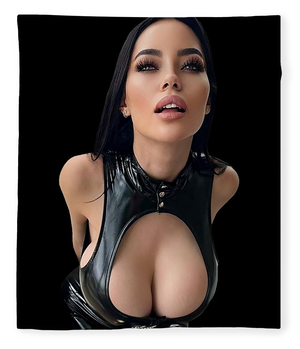 black latex big boobs - Big Natural Tits Latex Fetish Giant Boobs Sexy Nude Milf Fleece Blanket by  Hello From Aja - Pixels