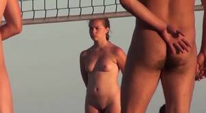 hot nude beach volleyball - Nude inPublic: Volleyball at a Nudist Beach - ThisVid.com