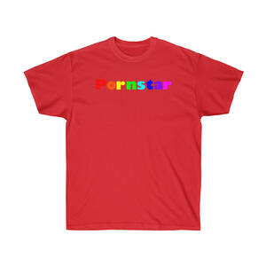 18 Year Old Porn Star Shirt Rainbow - Pornstar all gender Ultra Cotton Tee funty rainbow graphic shirt â€“  bepartofandresponsiblefor