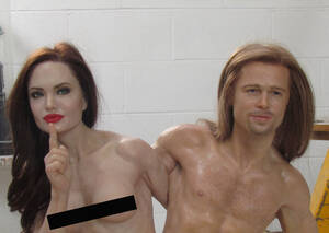 Brad Pitt Angelina Jolie Porn - You can buy a graphic nude statue of Angelina Jolie and Brad Pitt on eBay  for Â£10,000 | Metro News