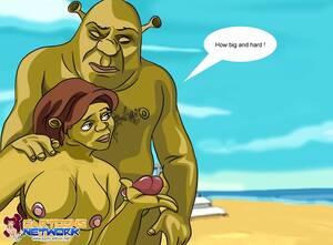 free beach xxx cartoons - Shrek - [Cartoons Network] - Shrek and Ffiona at the Beach fuck