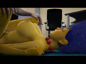 Big Boobs Marge Simpson Feet Porn - Marge Simpson - Titjob with penis licking and squirting orgasm - XNXX.COM