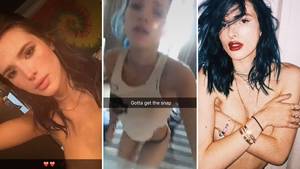 Bella Thorne Sex Videos - Bella Thorne Gets NAKED On Snapchat | Full Video