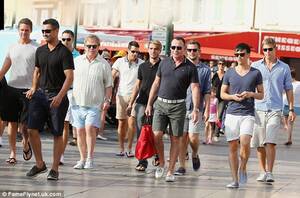 Elton John Porn - Elton John and David Furnish: who's who in the stylish St Tropez holiday  crew | Daily Mail Online
