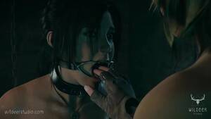 3d Animation Lesbian - 3D Lara Used as Sex Slave in Lesbian Porn Animation - Lara in Trouble S01  E07